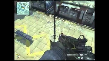 MW3 - Undergorund - Ontop of the map glitch (NEW) (HD/1080p)