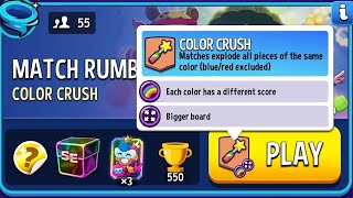 Color Crush Super Sized Rumble Match | Match Masters