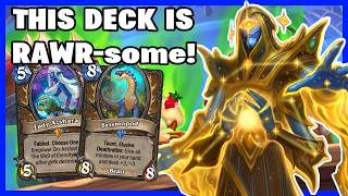 Seismopod Druid is DINO-Might! Hearthstone Druid Deck