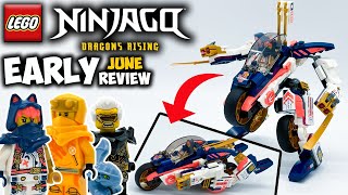 Sora's Transforming Mech Bike Racer EARLY Review! LEGO Ninjago Dragons Rising Set 71792