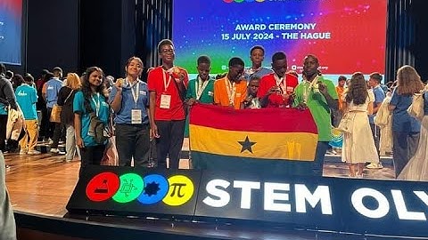 INTERNATIONAL STEM OLYMPIAD GRANDE FINALE - HAGUE, NETHERLANDS.