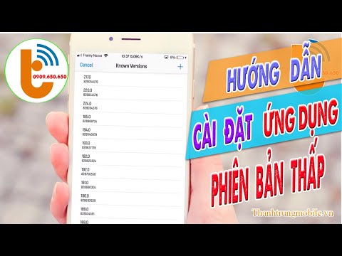 Hướng Dẫn Tải và Cài Đặt các GAME, APP PHIÊN BẢN CŨ cho iOS