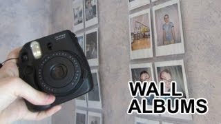 FujiFilm Instax Mini Camera Wall Albums