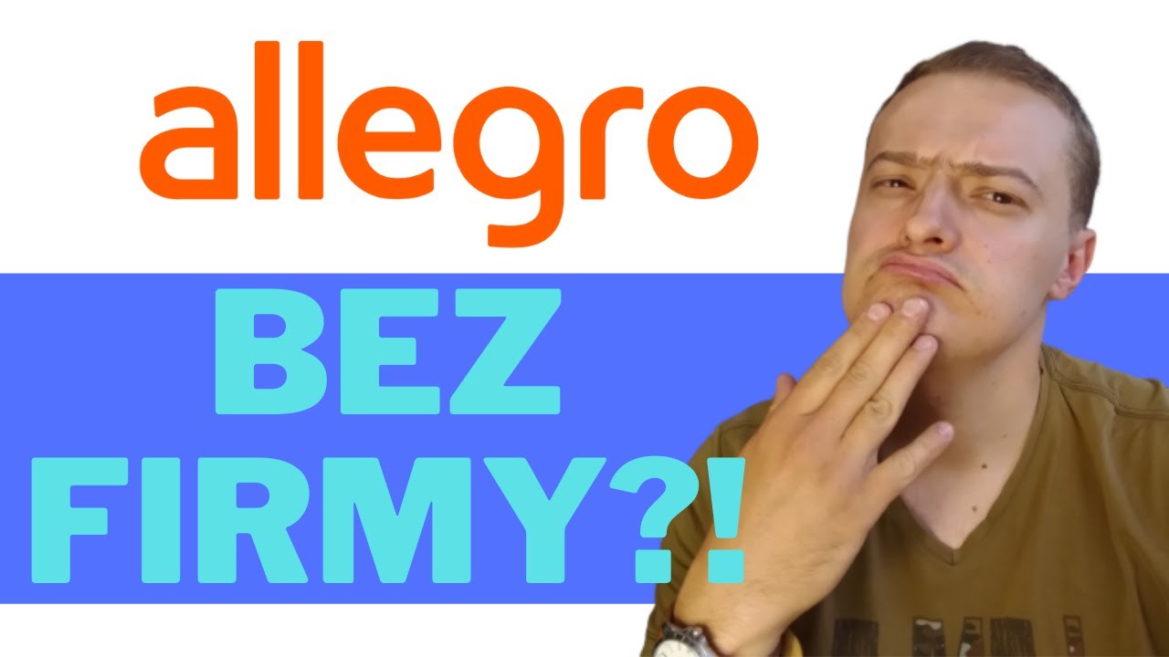 Czy można sprzedawać na Allegro bez działalności gospodarczej ? - YouTube