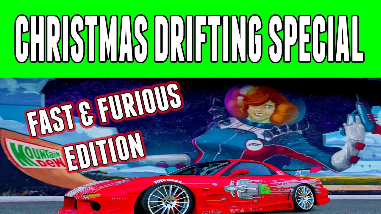 Forza 5 Christmas Drifting (Fast & Furious Mazda RX-7)