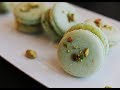 開心果馬卡龍做法  pistachio macaron recipe