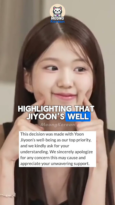 Yoon Jiyoon IZNA's condition shocked fans!#kpop#shorts#shortsfeed #shortsviral #kpopnews