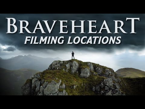 BRAVEHEART (1995) Filming Locations | Scotland Highlands & Ireland THEN & NOW | EPIC 4K Landscapes