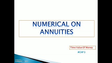 Annuities Numerical CAIIB | Time Value of Money | Part 3 #ABM