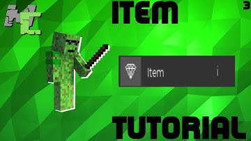 Making our First Items | Beginners and Intermediate Guide [MCreator]