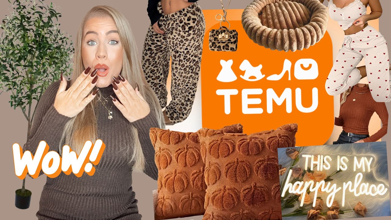 XXL 200€ TEMU HAUL 😍 Beauty, Kleidung, Haushalt & Dekoration | 100€ Gutschein 🎁 Michèle Schmidt