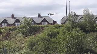 Emirates Ek35 777-300Er A6-Enh Landing From Dubai
