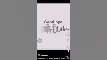 Samsung SGH-E335 startup and shutdown t-mobile (2 variants, External Display