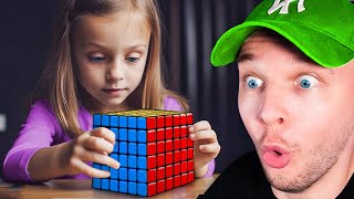 Cette Enfant a Terminé ce Rubik's Cube en 5 secondes...