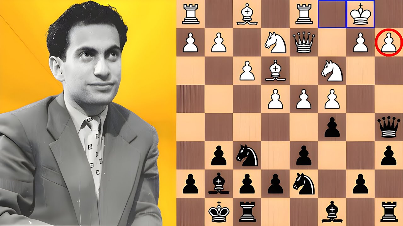 Mikhail Tal shatters the Sämisch 