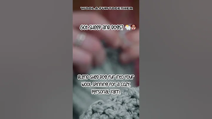 🧶#HomesteadCrafts #ZeroWasteLiving #DogLovers #FreshRootsHomestead