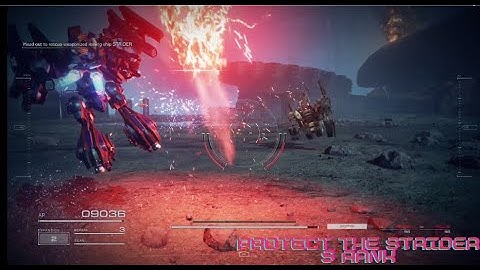 Armored Core 6 Escort the Strider S rank