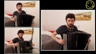 Video thumbnail of "CharlesPlays - Smells Like Teen Spirit - Nirvana (accordion cover)"