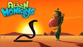 Cartoons for Children!  Alien Monkeys (Animated Kids Show!)