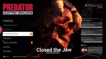 Predator: Hunting Grounds Skull Changed in Main Menu