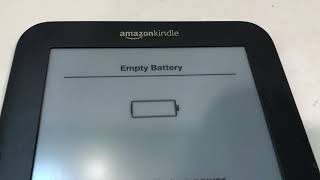 Amazon Kindle Model D00901 3rd Generation Wi-Fi 6in - Defective