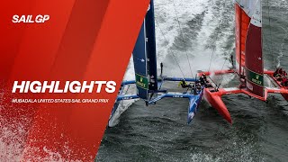 Mubadala United States Sail Grand Prix Highlights | SailGP