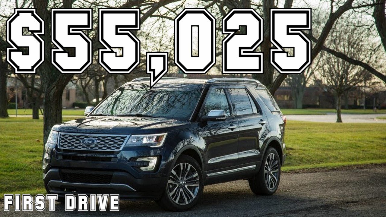 2017 Ford Explorer Platinum Full Review And Test Drive