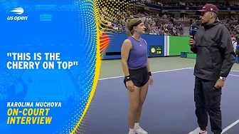 Nick Krygios Interviews Karolina Muchova | On-Court Interview | 2024 US Open Round 2 thumbnail