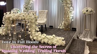 Sweet Heart Table - Trailing Long Floral Arrangement