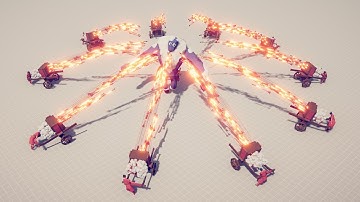 10x HWACHA vs EVERY UNIT - Totally Accurate Battle SImulator TABS