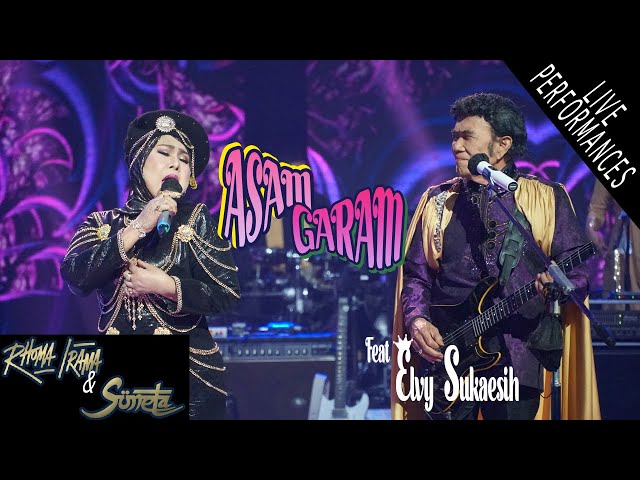 RHOMA IRAMA u0026 SONETA GROUP FEAT. ELVY SUKAESIH - ASAM GARAM (LIVE) class=