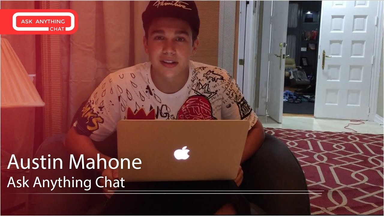 Austin Mahone Interactive Chat w/ Romeo Saturday Night Online - AskAnythingChat