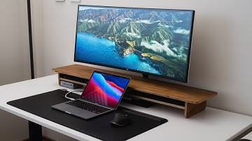 Updating My Workspace with a DIY Monitor Stand and Desk Shelf