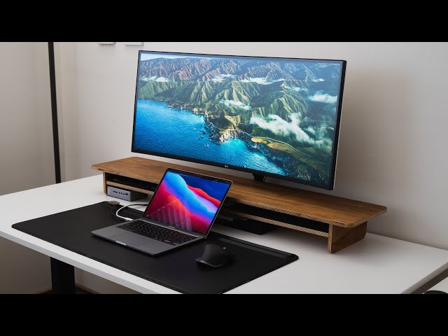 Easy DIY Monitor Stand From Wood Scraps - Houseful of Handmade