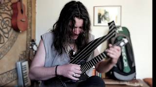 Video thumbnail of "Faithfully by Journey acoustic cover on Emerald Harp uke"