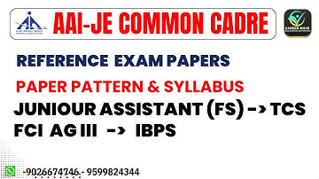 Exam Pattern Analysis | Previous Year Papers TCS & IBPS | Common Cadre I Junior Executive | FCI & JA