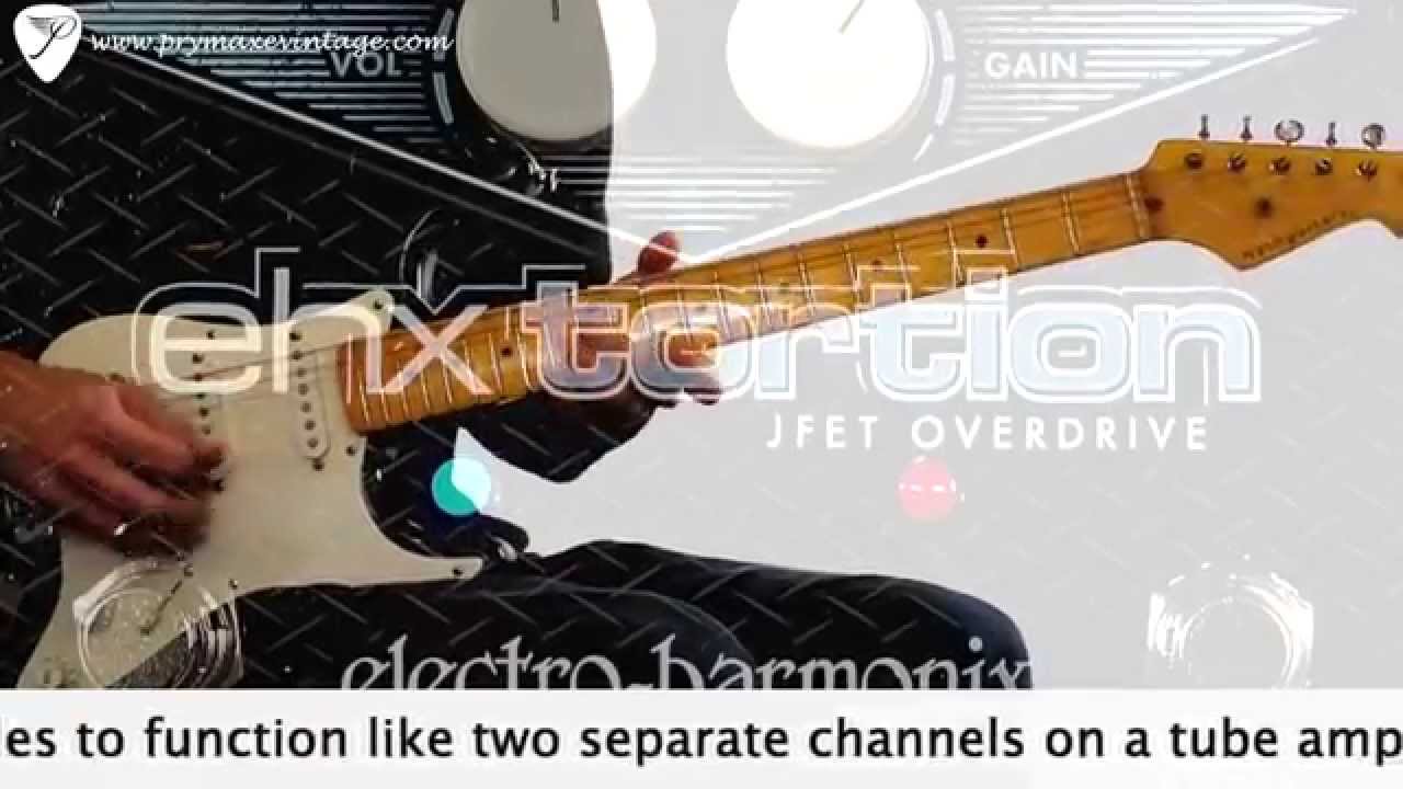 Electro Harmonix EHXtortion JFET Overdrive