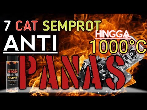 Video: Cat Tahan Panas (40 Foto): Senyawa Tahan Api Untuk Kompor Dan Perapian, Cat Tahan Api Untuk Kayu Dan Batu Bata Dalam Kaleng Aerosol