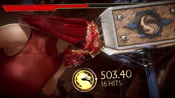 ONE KRUSHING BLOW = 500 DAMAGE... (Thank you Shao Kahn)