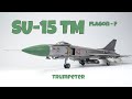 СУ-15 ТМ. Дрова от TRUMPETER в 72ом. Сборка и покраска модели.