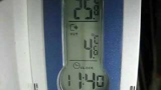 Fridge Temperature Testing X100 Speed Using Only Camera and Thermometer