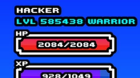 Cube world: level hack