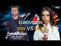EUROVISION 2019 VS 2020 // THE BATTLES