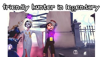 【Identity V】I Met a FRIENDLY HUNTER in Legendary Rank! / Coordinator “Queen” Gameplay