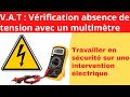 Scurite lectricit  comment faire une vat avec un multimetre