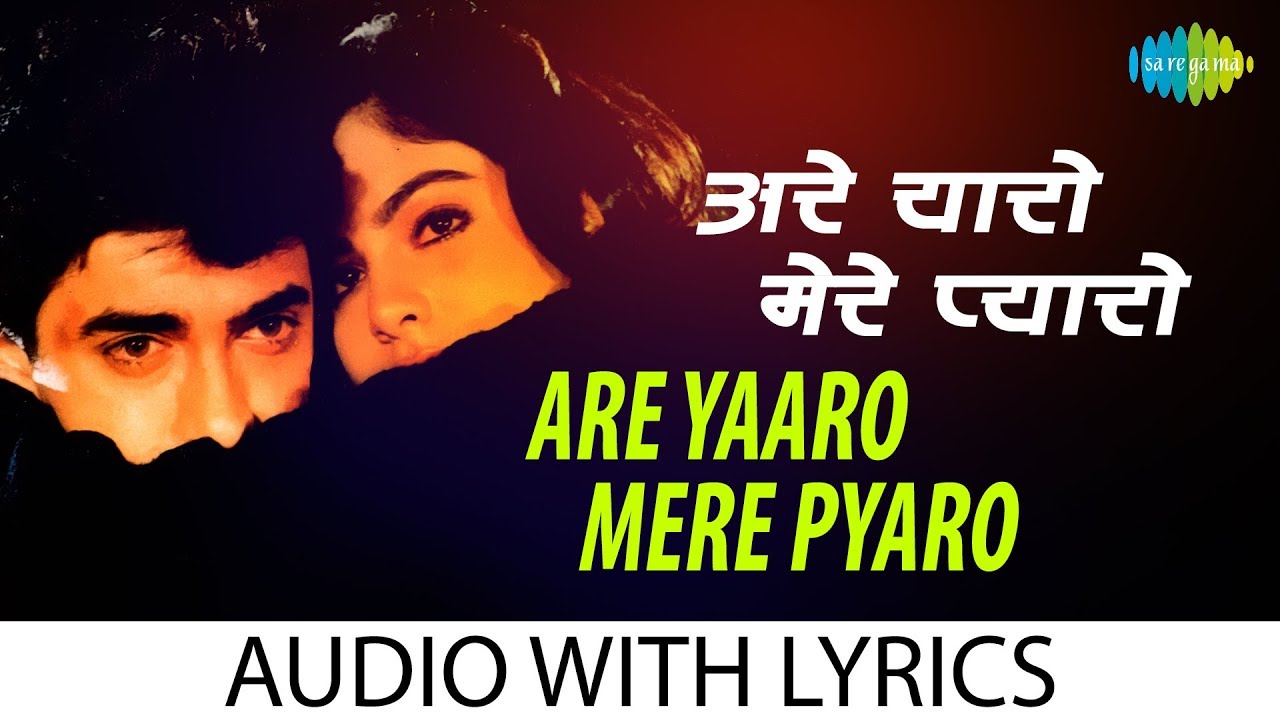 Are Yaaro Mere Pyaro Lyrical         Jeeta Wohi Sikandar  Udit Narayan