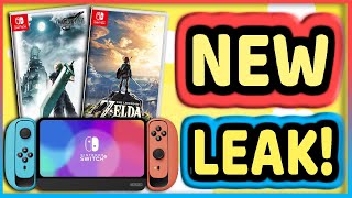 NEW Nintendo Switch 2 Breath Of The Wild UPGRADE LEAK Just Dropped! | Square Enix Switch 2 Games?!