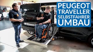 Peugeot Traveller Selbstfahrerumbau Ratgeber Handicap#25