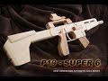 ゴム銃 サブマシンガン6連発 - P19 - SUPER 6 rubber band gun