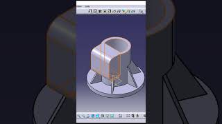 practice design 28 in #catiav5 #design #cadtutorial #cad #catia #mechanical #designing #shorts